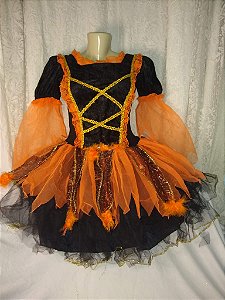 Fantasia Bruxinha Infantil Criança Menina
