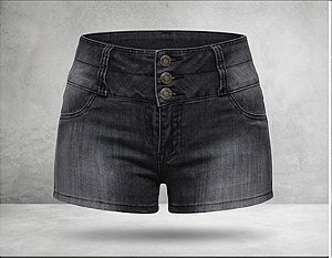 Short Jeans Preto n 42