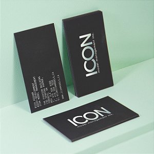 CARTÕES DE VISITA COUCHÊ 300G LAM FOSCA FRENTE E VERNIZ LOCALIZADO FRENTE 1000 UNI