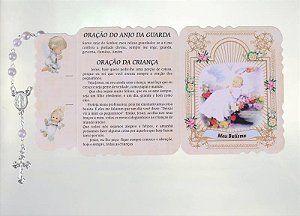 CARTAO BATISMO C/ DEZENA