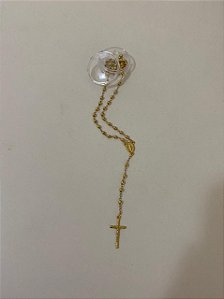 TERÇO DOURADO 3MM
