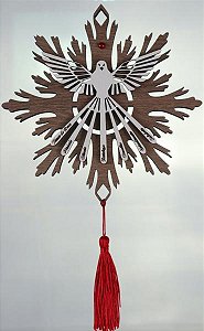 ADORNO MDF ESPIRITO SANTO DONS