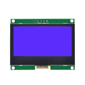 Display LCD Gráfico 128x64 - Azul