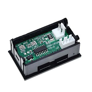 Voltímetro Digital com Amperímetro 10A / 0 a 100VDC