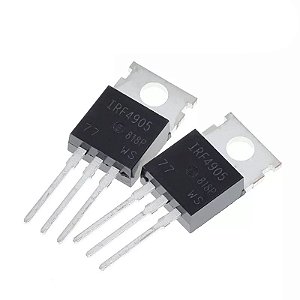 Transistor MOSFET IRF4905PBF, TO220, IRF4905, TO-220, IRF4905P - 10 peças