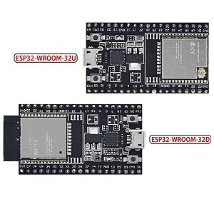 ESP32-DevKitC Core Board, ESP32 Development Board, ESP32-WROOM-32D, ESP32-WROOM-32U, Wi-Fi, Bluetooth, Compatível, IoT NodeMCU-32