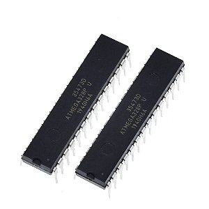 Microcontrolador MCU AVR, Chip ATMEGA328P-PU, ATMEGA328, 32K, Flash 20MHz, DIP-28