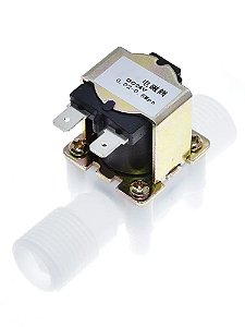 Interruptor Controlador de Pressão Pneumática - Válvula Solenóide de Plástico para Máquina de Lavar Roupa, Dispensador Magnético de Água Potável - 220V, 1/2 pol.