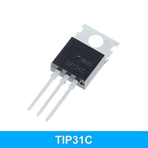 Transistores de Potência TO-220 TIP31C (Lote de 10 Peças Cada)