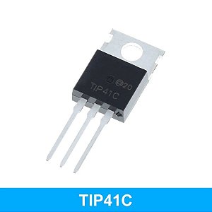 Transistores de Potência TO-220 TIP41C (Lote de 10 Peças Cada)