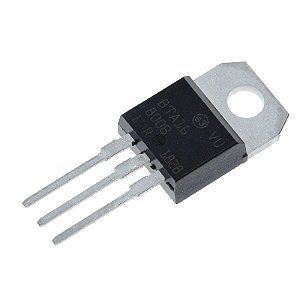 Transistores TO-220 BTA16-800B (Lote de 10 Peças)