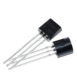 Transistor de Baixa Potência BC547 TO-92 (100 Peças)