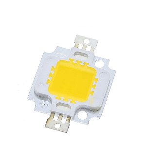 Lâmpada LED Chip 10W - Branco quente