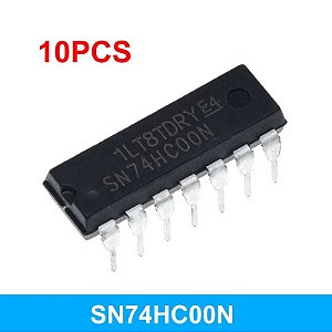 Circuito Integrado SN74HC00N - 10 unidades