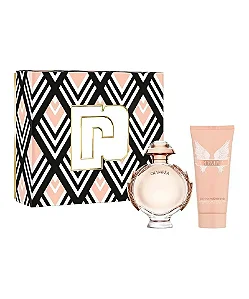 Kit Paco Rabanne Olympea Eau de Parfum 80ml +  Hidratante Corporal Rabanne Olympéa Feminino 100ml.