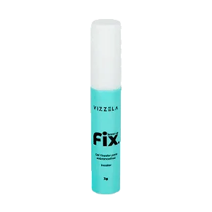 Vizzela Brow Up Fix Incolor - Gel Fixador para Sobrancelhas 3g
