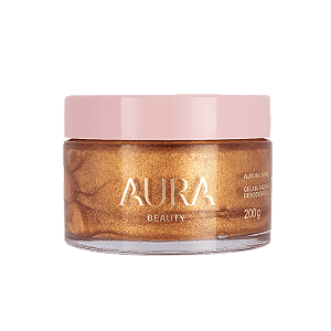 AURA GELEIA RADIANTE ILUMINADORA HIDRATANTE CORPORAL AURORA SHINE 200ML JADE PICON