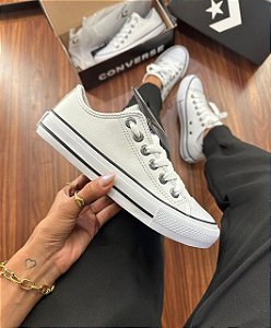 All Star Branco Courino
