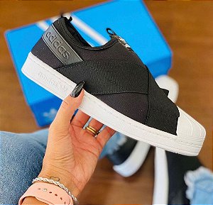 Adidas Super Star (Cabeção Preto) - Lojas Mila