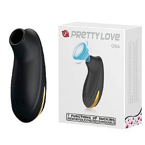 Vibrador Estimulador de Clitóris com Sucção Recarregável- Otis - Pretty Love