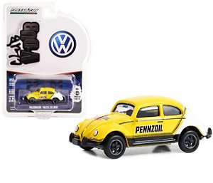 Fusca Penzoil - de serviço - Greenlight - Escala 1/64 - Metal e pneus de borracha