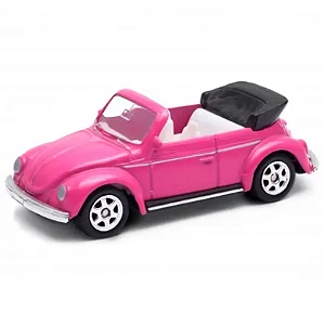 Fusca rosa conversível - California Minis - Welly - 1/64