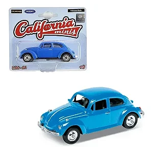 Fusca Azul - California Minis - Welly - 1/64