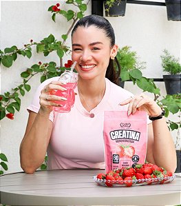 Creatina Saborizada Morango 210g