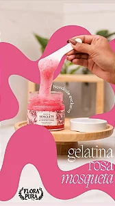 Gelatina de Banho Rosa Mosqueta 140g