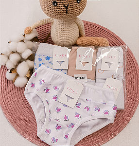 Kit 6 Calçolinhas Bia Infantil