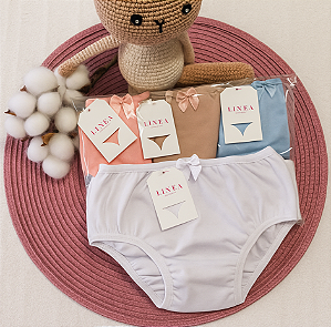 Kit 6 Calcinhas Grazy Infantil