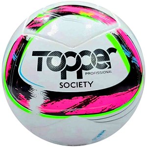 Bola Society Topper Samba Sintética PRO 2022 Rosa