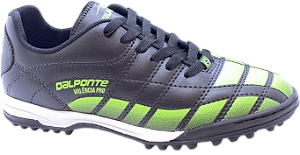 Chuteira Society Dalponte Preto com verde