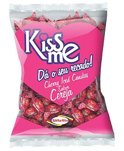 Bala Kiss Me Cereja 600g -  Santa Rita