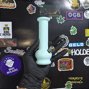 BONG DE VIDRO AZUL BEBE