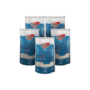 Kit 5unid Macarrão Arroz Oriental Bifum Sem Glúten Vegano 200g