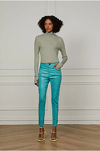 Calca Sarja Skinny Basic High Like Leath