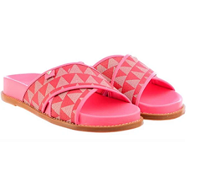 Sandália Schutz Papete Triangle Signature X SS24