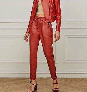 CALÇA DE COURO ITALIANO SPOT