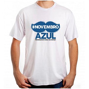 CAMISETA NOVEMBRO AZUL