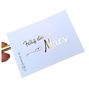 Cartão - Dia das Mães PACOTE - 15 unidades