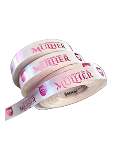 50M-Fita Cetim Premium 1,5cm Dia da Mulher