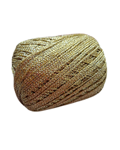 100m - Cordão com lurex para amarrar laços