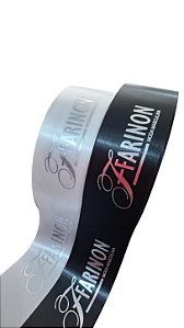 Personalize sua Marca! Cetim Cor PRETO - LARGURA 35mm - linha Economic