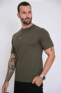 Camiseta Gola Americana Silk Verde