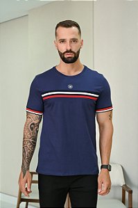 Camiseta Gorgurão Azul