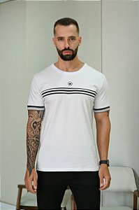 Camiseta Gorgurão Branca