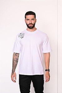 CAMISETA OVERSIZED BRANCO SILK PREMIUM