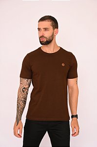 Camiseta Básica Marron