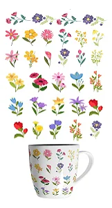 Impressão DTF UV - VERNIZ EXTRA - Por Metro- Folha A4 e A3 - Envie sua Arte - Pronto para Aplicar